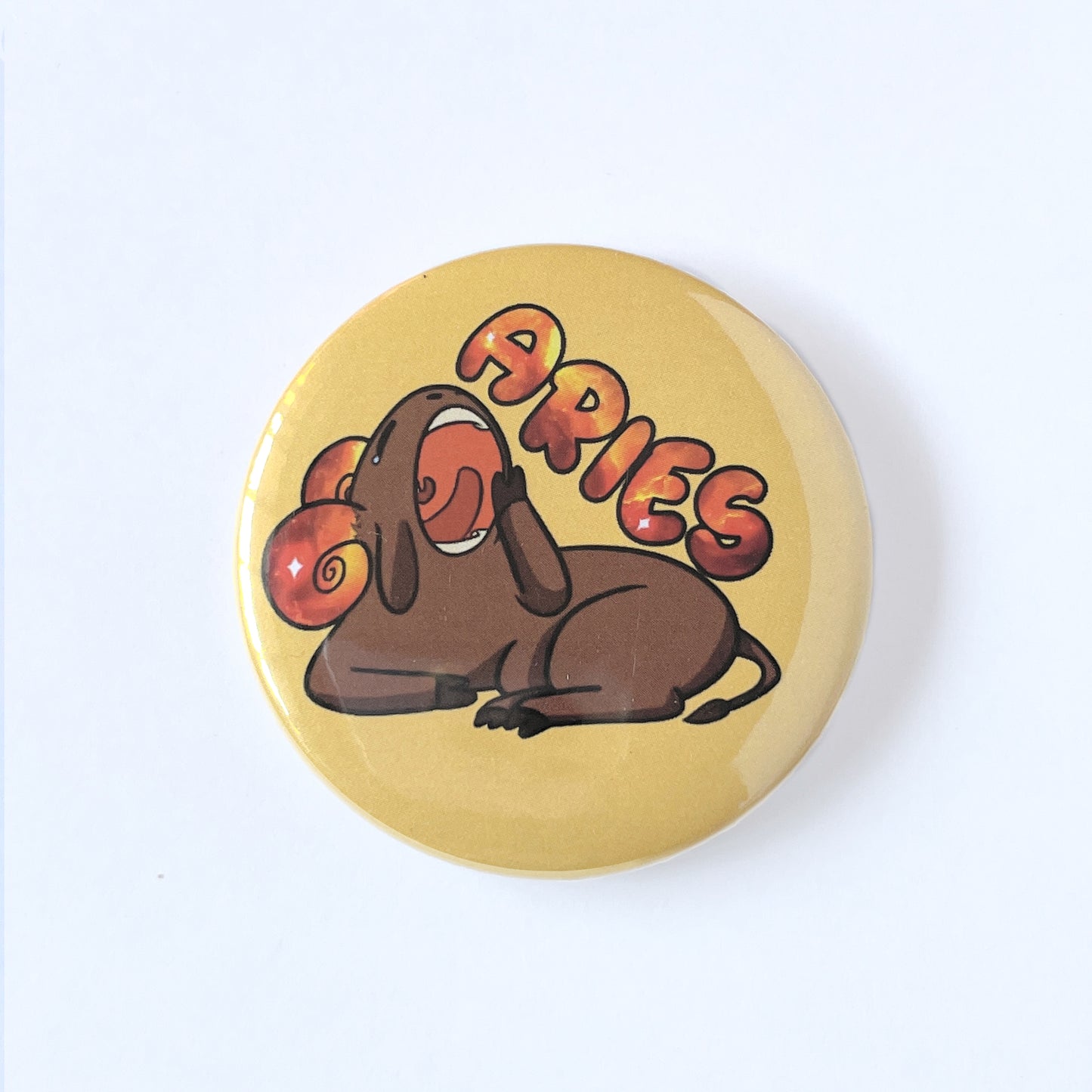 Aries-Laid back Zodiac badge