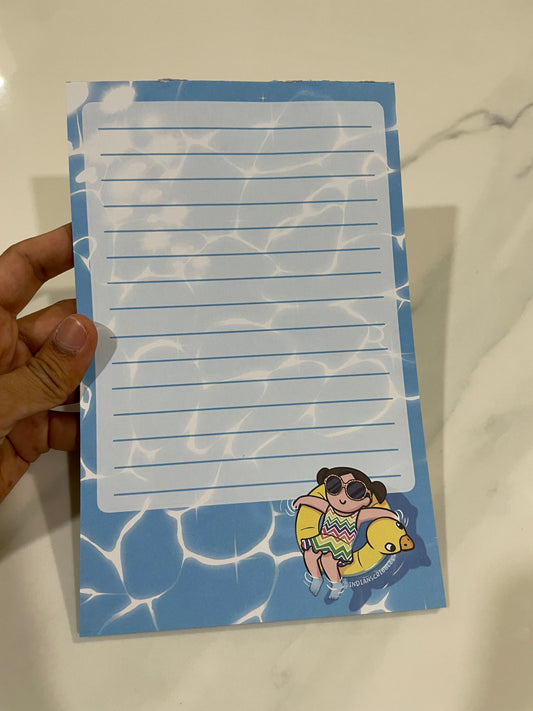 Notepad - Chill in pool