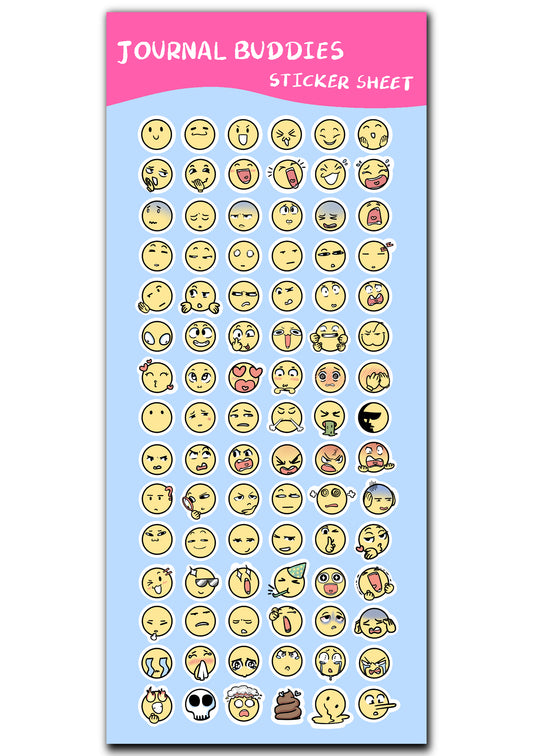 Journal buddies -sticker sheet