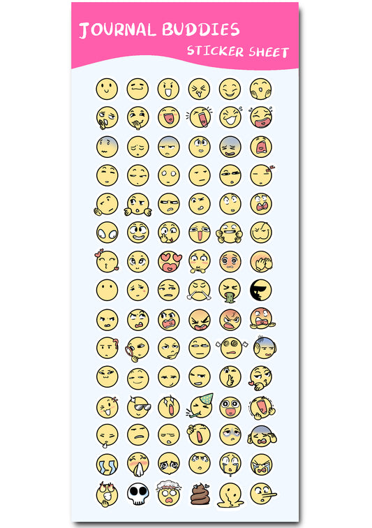 Journal buddies -sticker sheet