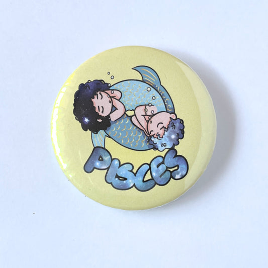 Pisces - Laid back Zodiac badge