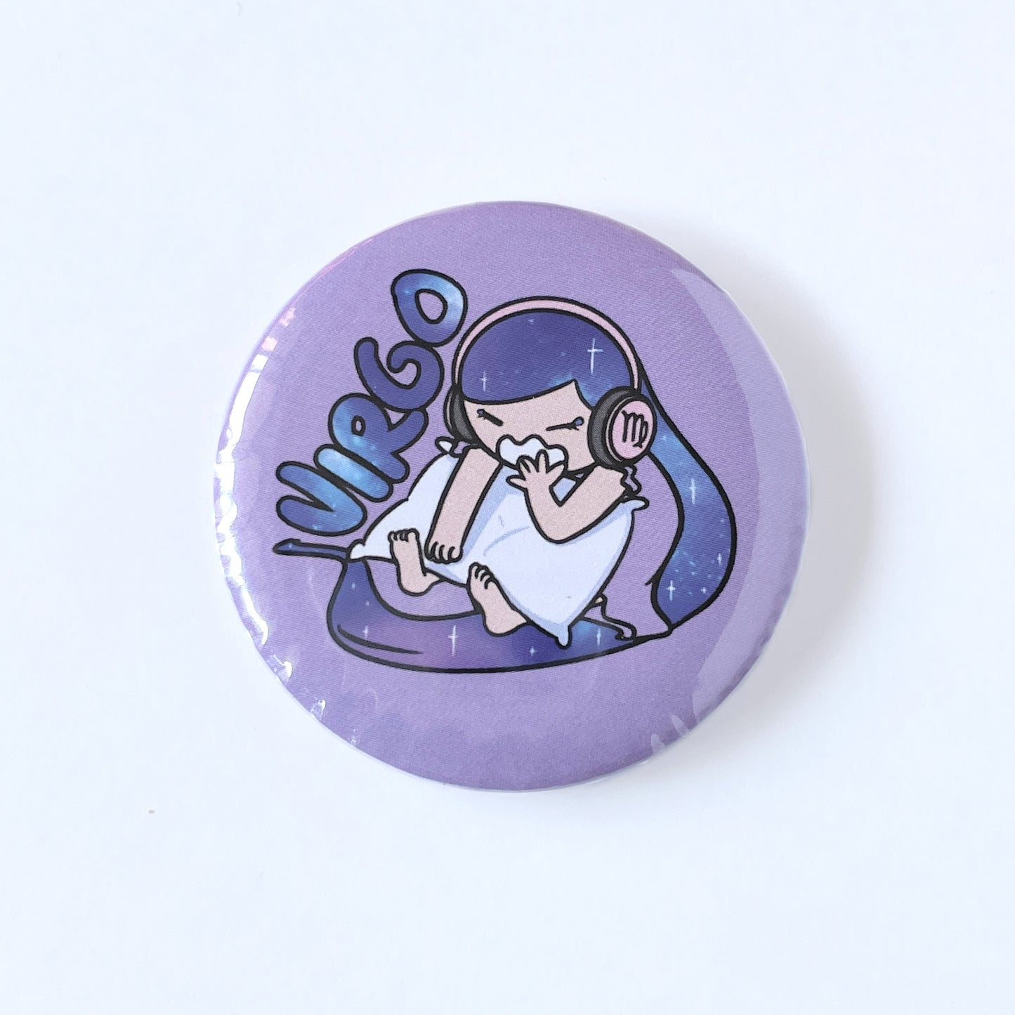 Virgo - Laid back Zodiac badge